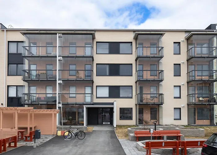 Stylish Sauna In Center By Nordic Collection * 罗瓦涅米