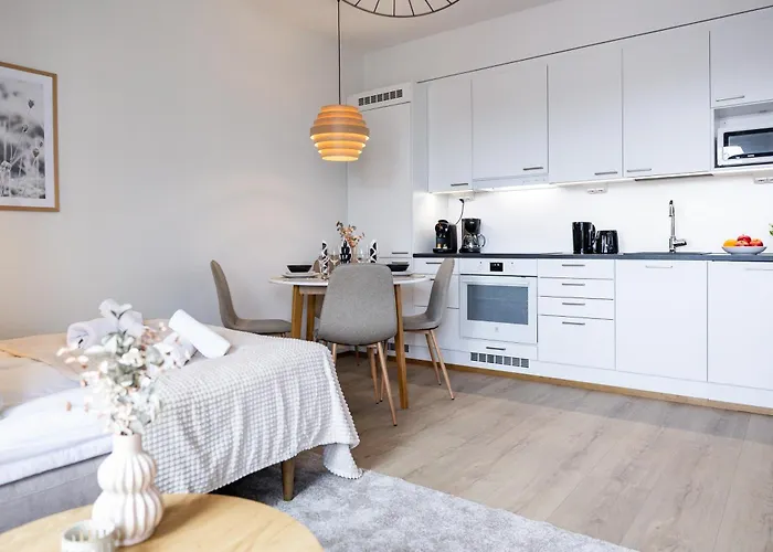 Huoneisto Stylish Sauna In Center By Nordic Collection Rovaniemi